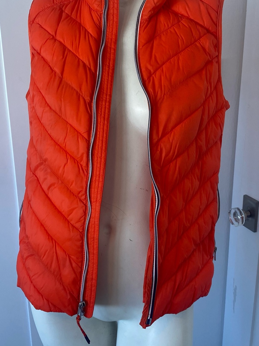 GAP Orange Puffer vest